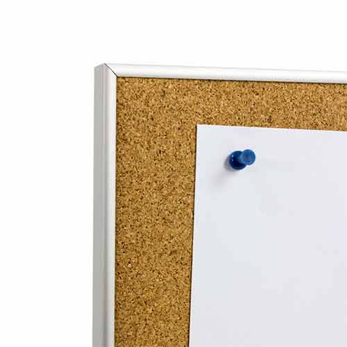 Tablón de anuncios de corcho detalle perfil