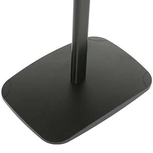 Porta menú XL pie negro