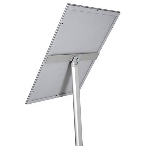 Porta menú XL trasera gris