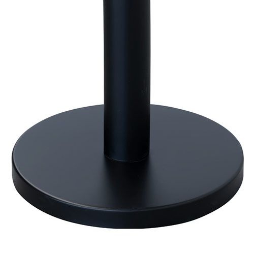 Postes separadores económicos negros