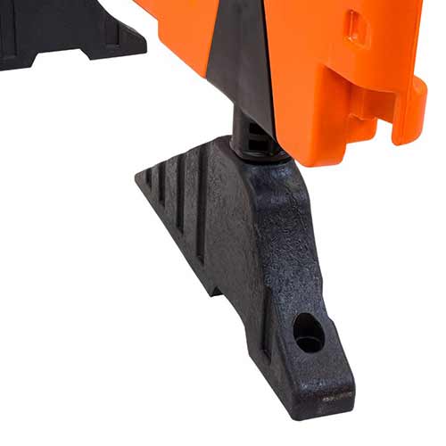 Vallas de plástico pie orientable