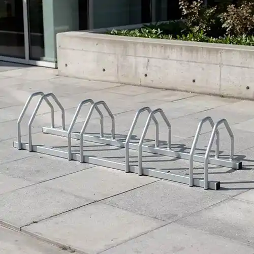 Aparaca bicicletas econ&oacute;mico de acero galvanizado