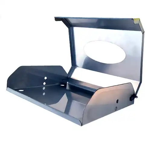 Dispensador de guantes inox interior frontal